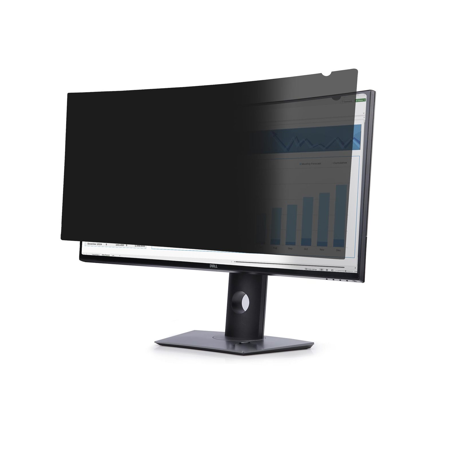 StarTech.com Privacy Screen For Dell P3424WE Curved Ultrawide 21:9 Monitor, Double-Sided Filter 34C29-PRIVACY-SCREEN