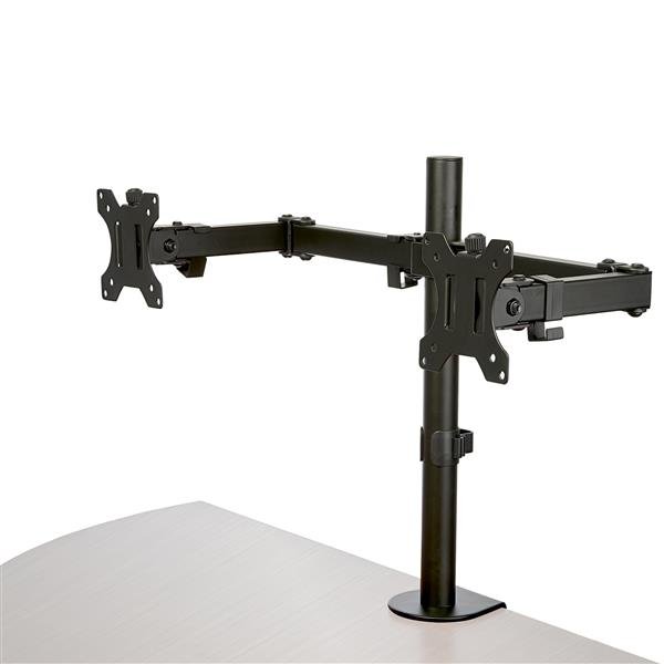 Startech StarTech.com Desk Mount Dual Monitor Arm - Clamp / Grommet VESA for up to 32" (17.6lb/8kg) ARMDUAL2