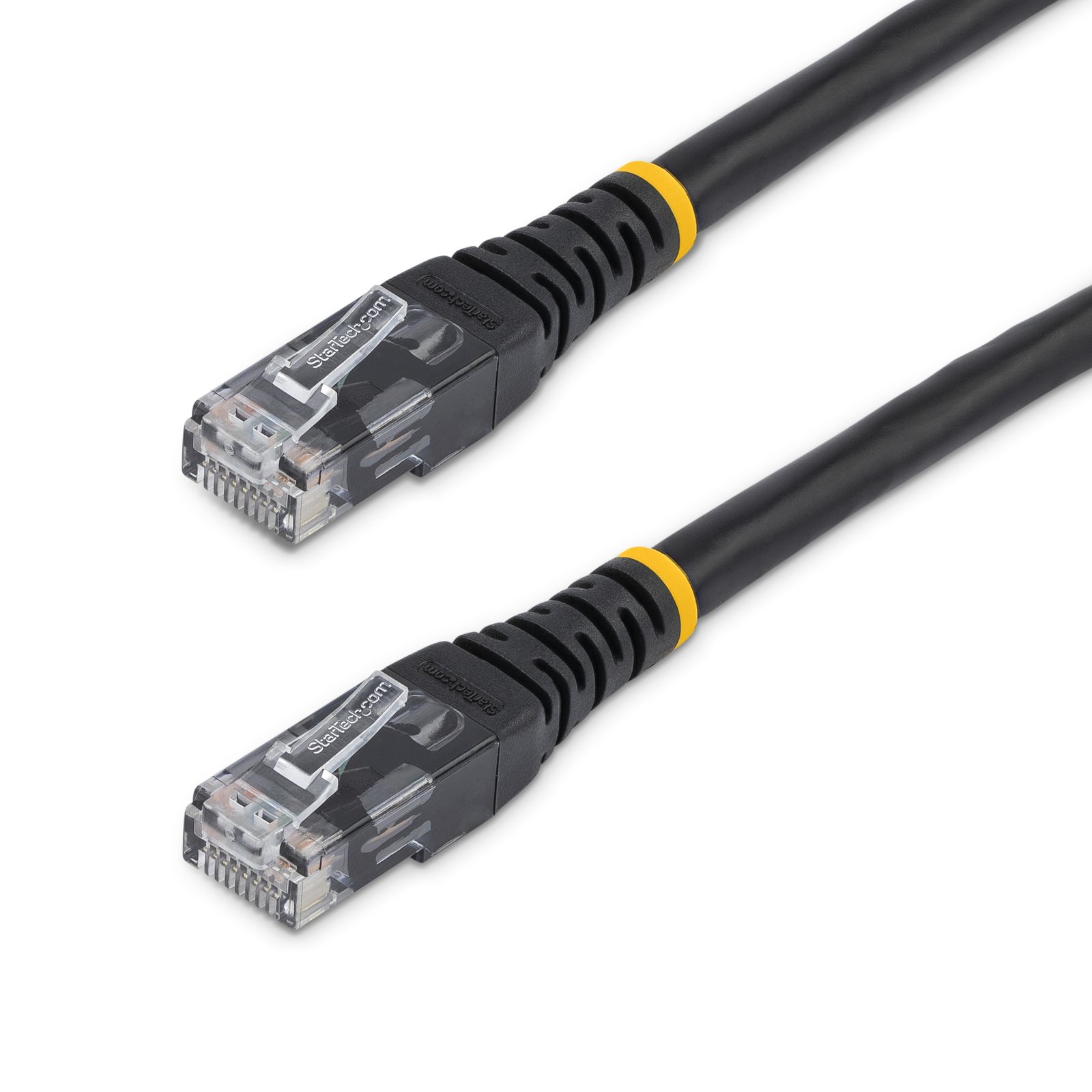 Startech StarTech.com 2ft CAT6 Ethernet Cable - Black CAT 6 Gigabit Wire -250MHz 100W PoE RJ45 UTP C6PATCH2BK