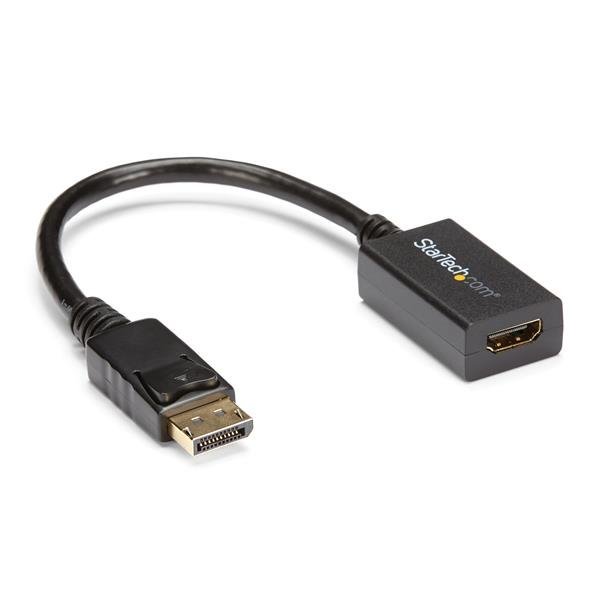 StarTech.com DisplayPort to HDMI Adapter - DP 1.2 Video Converter 1080p - Monitor/TV/Display Cable DP2HDMI2