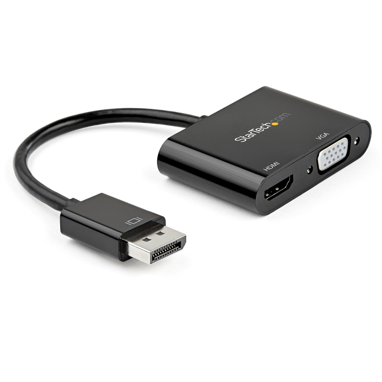 Startech StarTech.com DisplayPort to HDMI VGA Adapter - 1.2 HBR2 2.0 (4K 60Hz) or 1080p Converter DP2VGAHD20