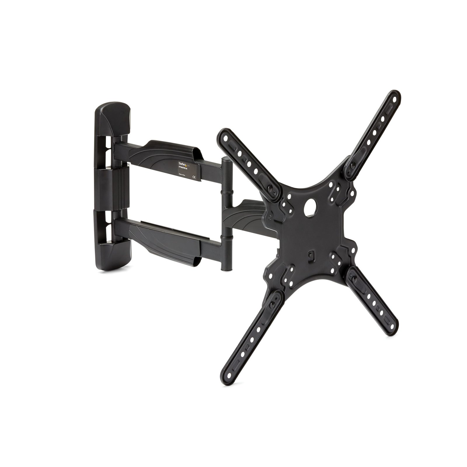 StarTech.com Full Motion TV Wall Mount - 32-55 inch (77lb/35kg) VESA Displays - Low Profile FPWARTB1M