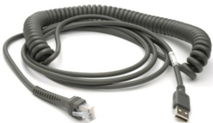 Zebra Motorola CBA-U09-C15ZAR USB cable 4.57 m A Grey