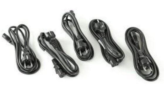 Zebra 105950-015 power cable Black plug type F IEC C13
