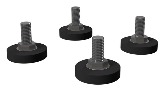 Zebra CS-RAC-FT rack accessory feet