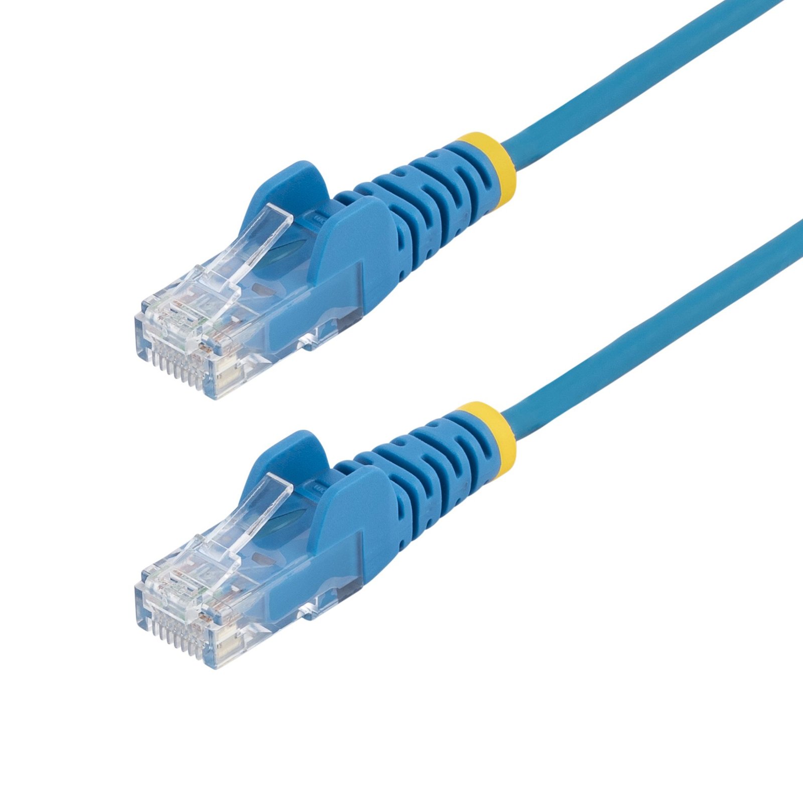 Startech StarTech.com 15ft Blue Slim CAT6 Ethernet Cable, Snagless, 100W PoE, UTP, LSZH, 28AWG Pure N6PAT15BLS
