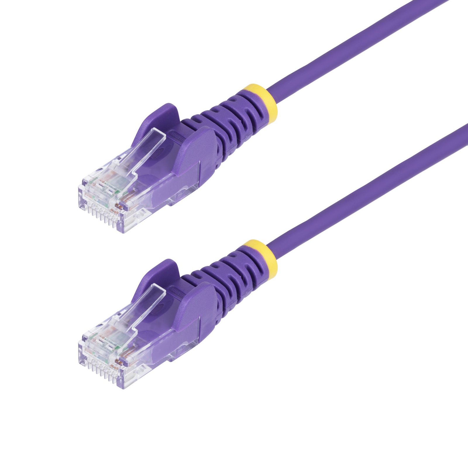Startech StarTech.com 6in Purple Slim CAT6 Ethernet Cable, Snagless, 100W PoE, UTP, LSZH, 28AWG N6PAT6INPLS