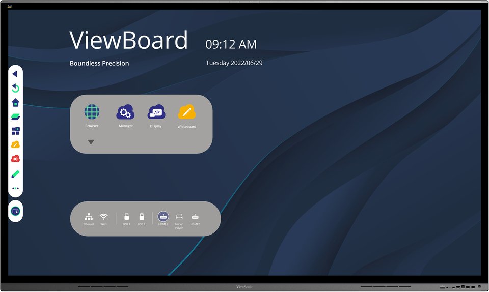 Viewsonic IFP8662 Signage Display Interactive flat panel 2.18 m (86") LED Wi-Fi 350 cd/m² 4K Ultra
