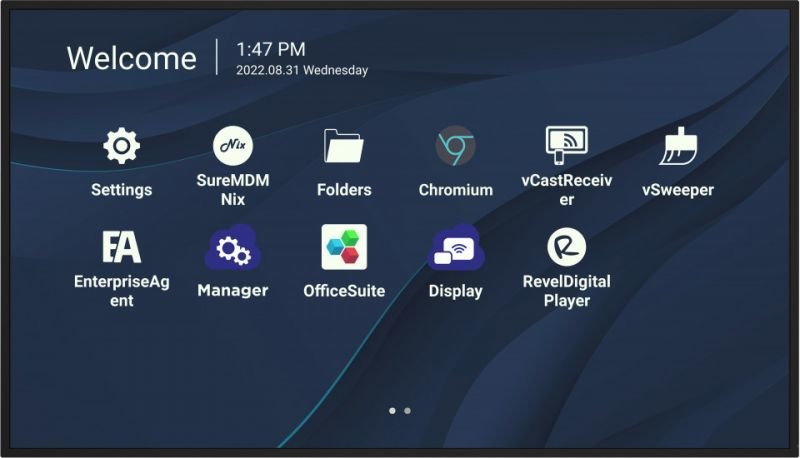 Viewsonic CDE9830 Signage Display 2.49 m (98") Wi-Fi 500 cd/m² 4K Ultra HD Black Built-in processor