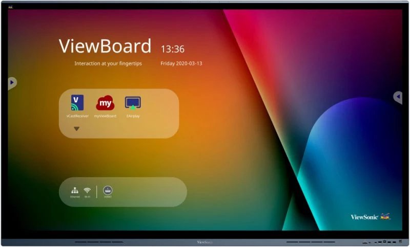 Viewsonic IFP7562 Signage Display Interactive flat panel 190.5 cm (75") LED Wi-Fi 350 cd/m² 4K