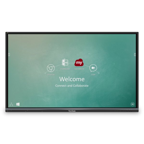 Viewsonic IFP7550-E1 interactive whiteboard 190.5 cm (75") 3840 x 2160 pixels Touchscreen Black