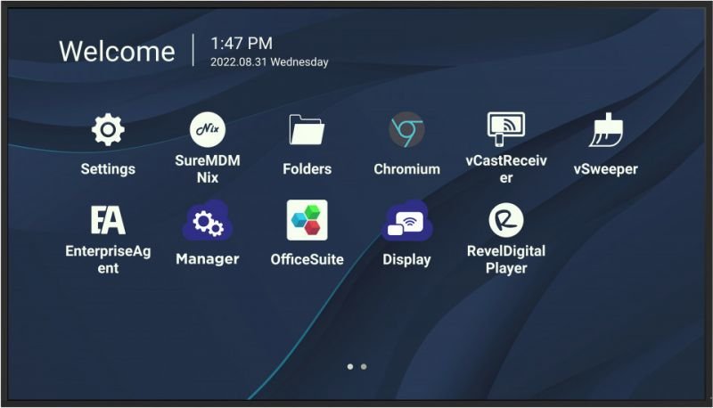 Viewsonic CDE7530 Signage Display 190.5 cm (75") Wi-Fi 450 cd/m² 4K Ultra HD Black Built-in CDE7530-E1