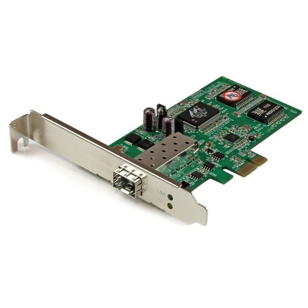 StarTech.com PCI Express Gigabit Ethernet Fiber Network Card w/ Open SFP - PCIe Adapter NIC - TAA PEX1000SFP2