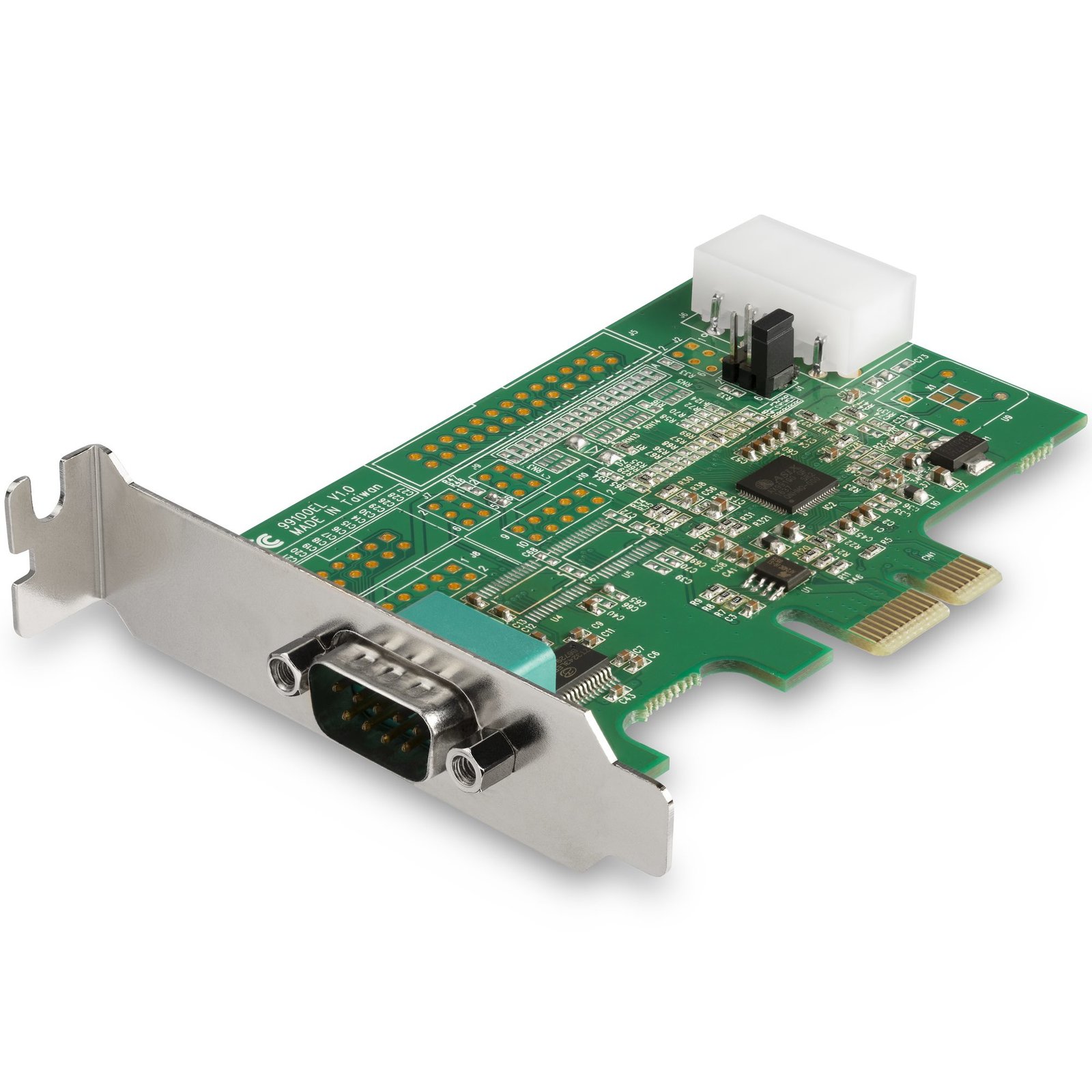 StarTech.com 1-port PCI Express RS232 Serial Adapter Card - PCIe Host Controller - to DB9 - 16950 PEX1S953LP