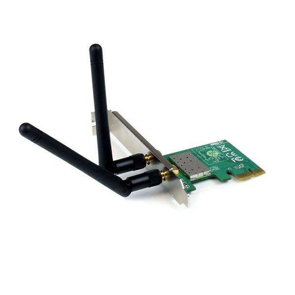 StarTech.com PCI Express Wireless N Adapter - 300 Mbps PCIe 802.11 b/g/n Network Card – 2T2R 2.2 PEX300WN2X2