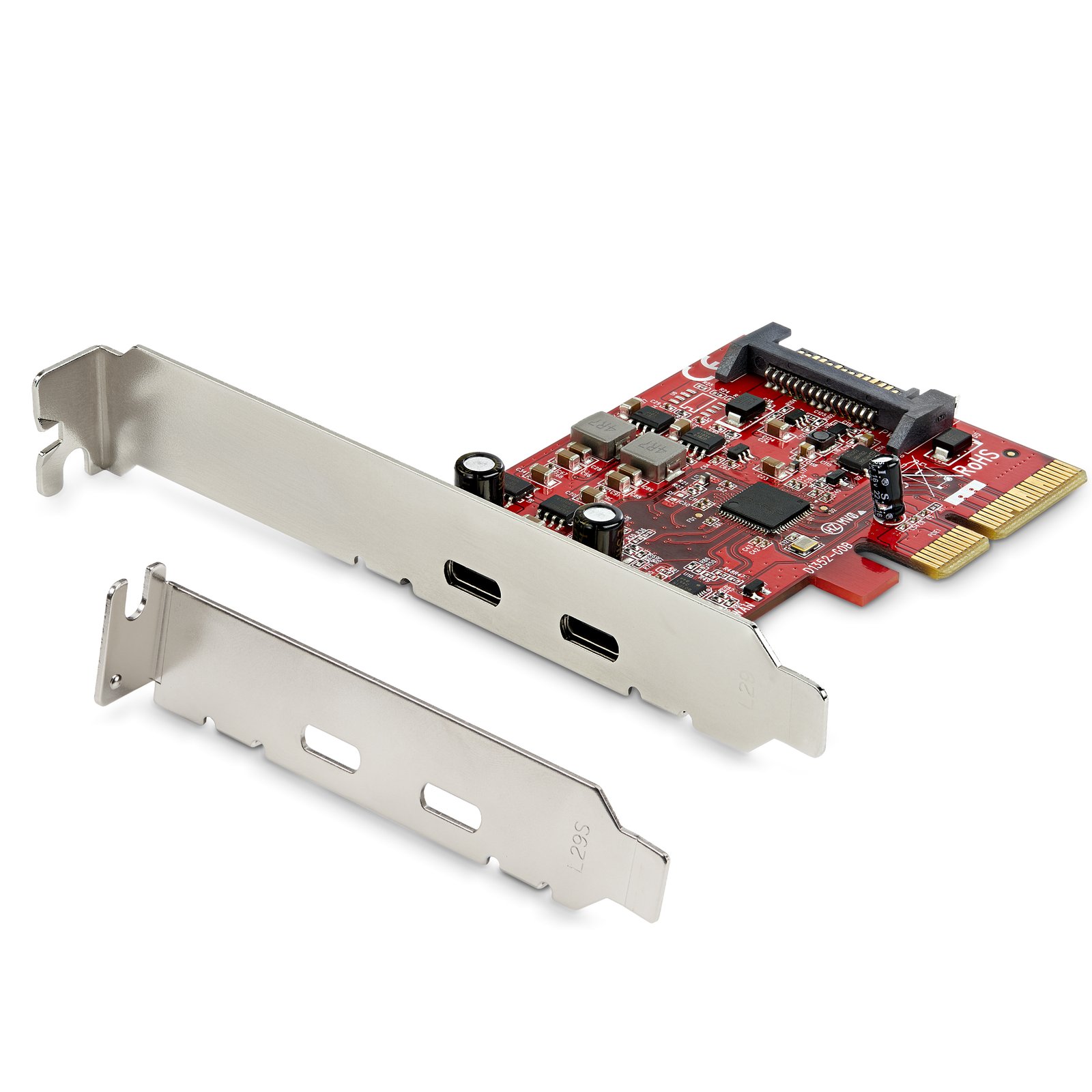 StarTech.com 2-Port USB 3.2 Gen 2 PCIe Card, USB-C 10Gbps SuperSpeed PCI Express 3.0 x4 Controller PEXUSB312C3