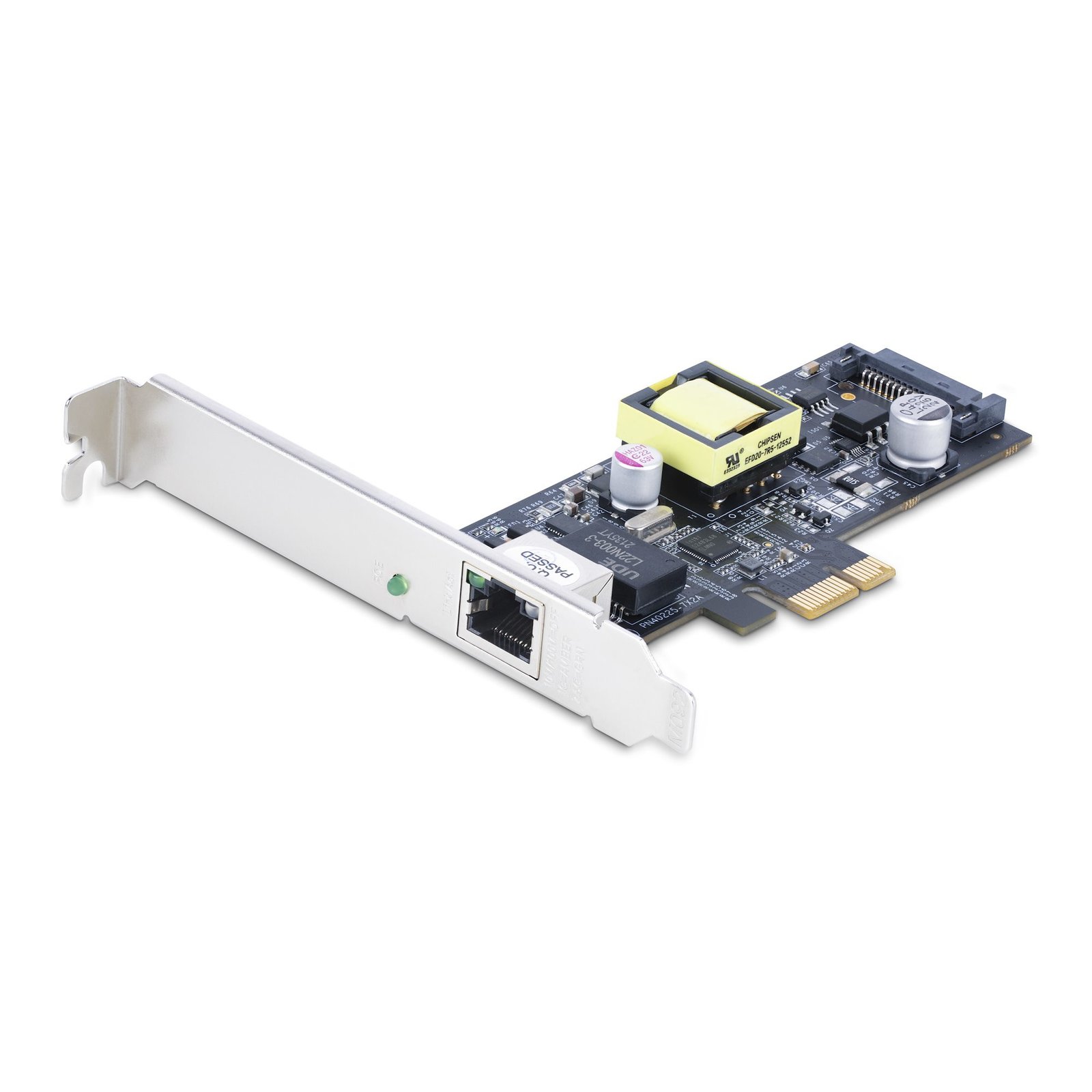 StarTech.com 1-Port 2.5Gbps NBASE-T PoE Network Card, Intel I225-V, 802.3af/at Multi-Gigabit NIC, PR12GIP-NETWORK-CARD