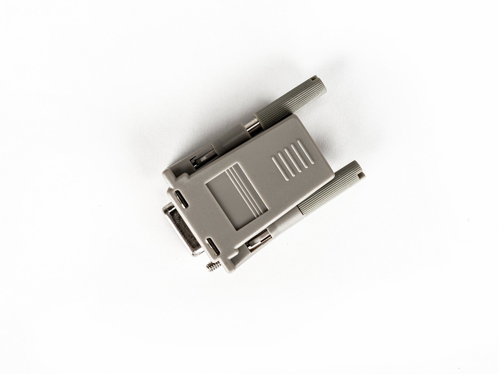 Vertiv Avocent ADB0210 cable interface/gender adapter 9-pin DB-9 RJ-45 Black