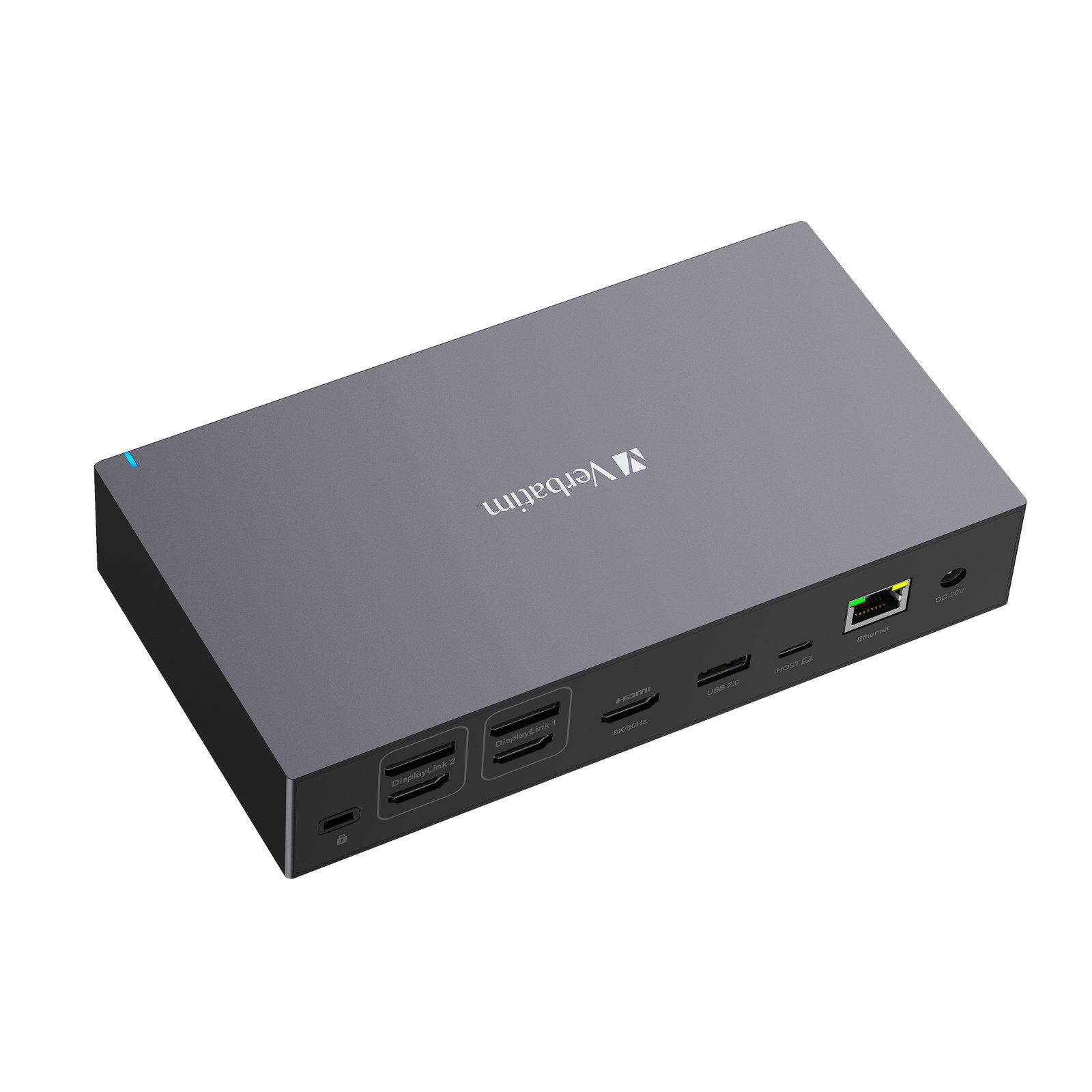 Verbatim CDS-17 Wired USB 3.2 Gen 1 (3.1 Type-C Black, Grey 32172
