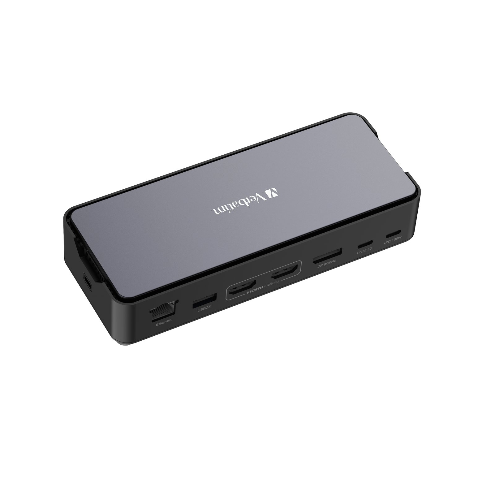 Verbatim CDS-15S Wired USB 3.2 Gen 1 (3.1 Type-C Black, Grey 32173