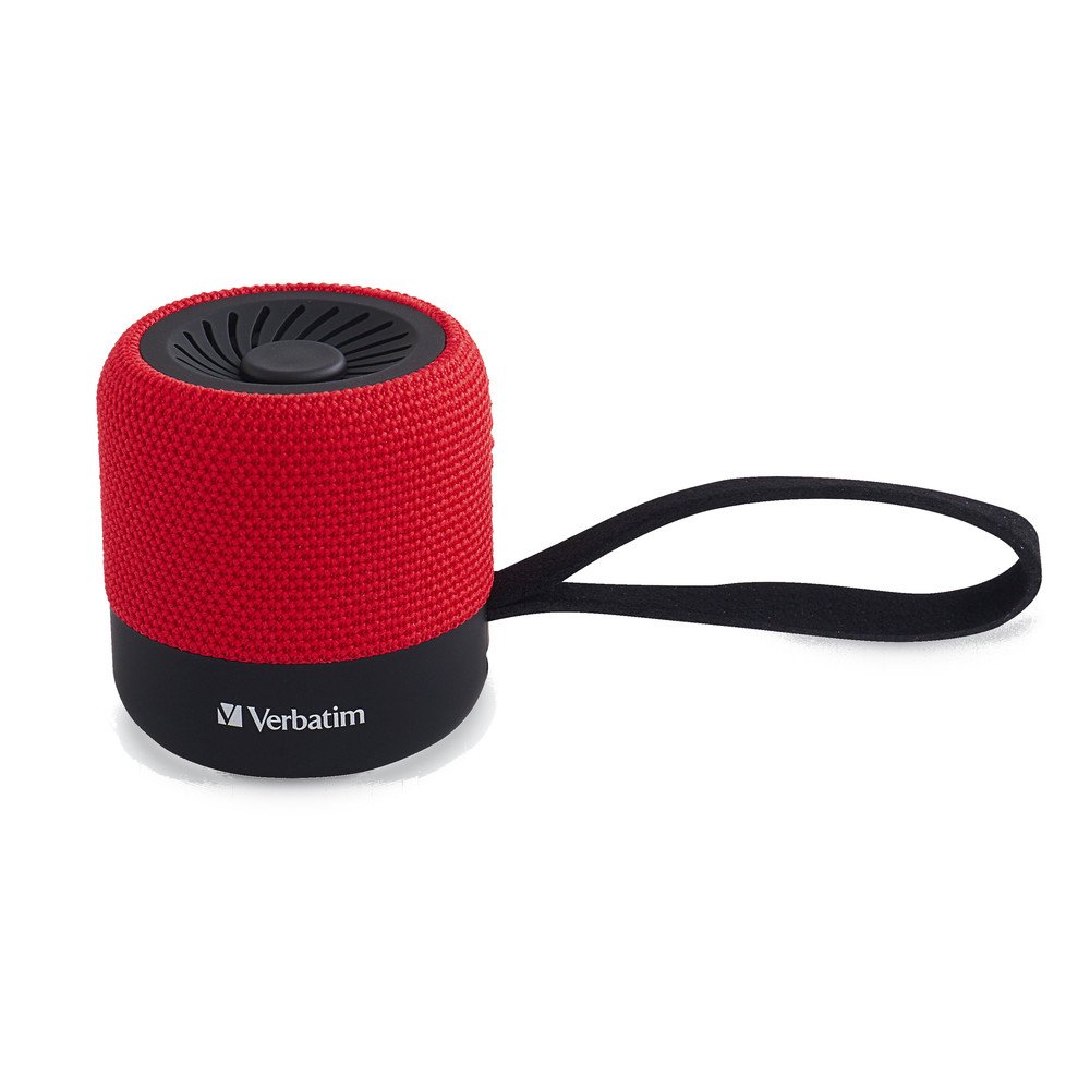 Verbatim 70230 portable/party speaker Stereo portable Black, Red 3 W