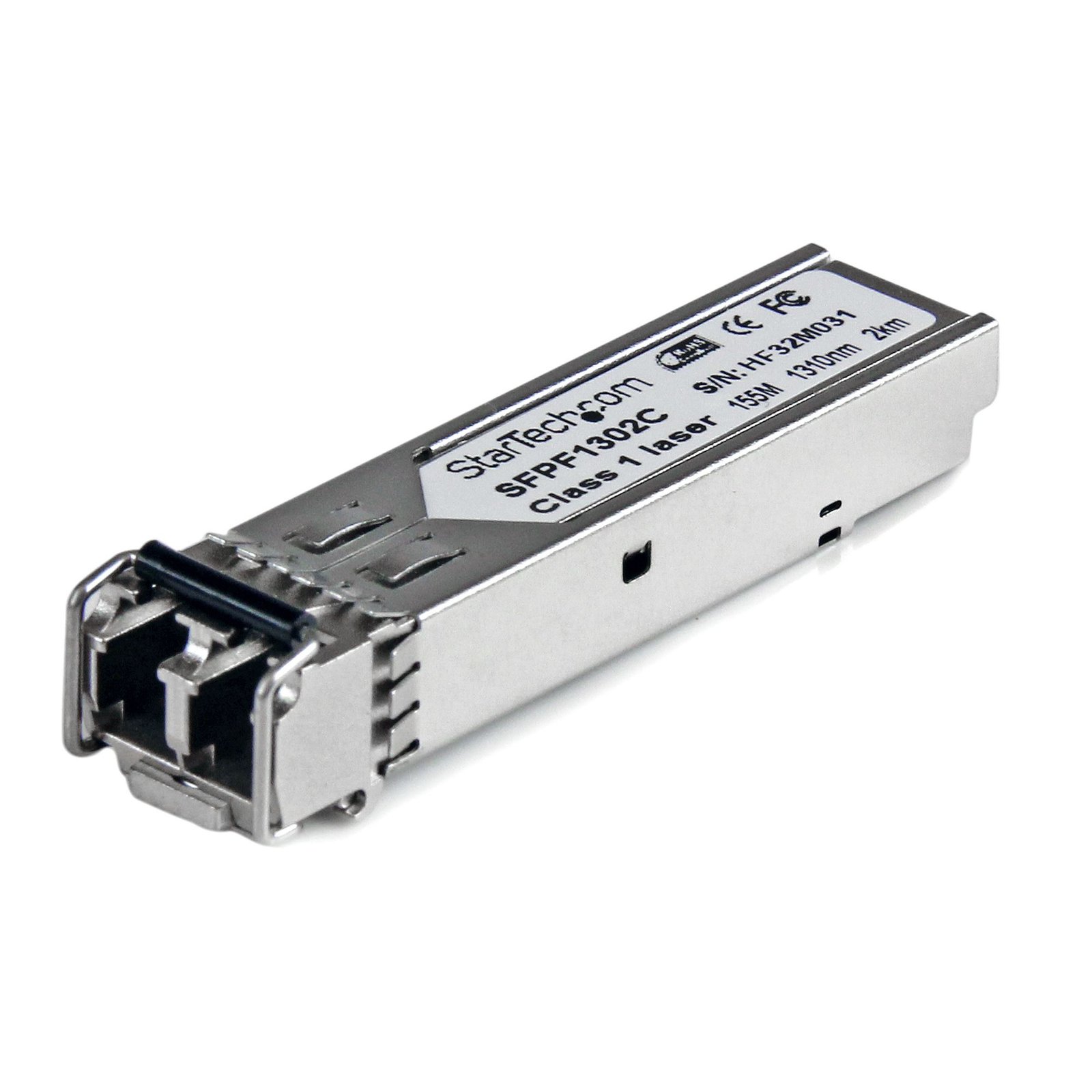 Startech StarTech.com Cisco GLC-FE-100FX Compatible SFP Module - 100BASE-FX - 100Mbps Multimode SFPF1302C