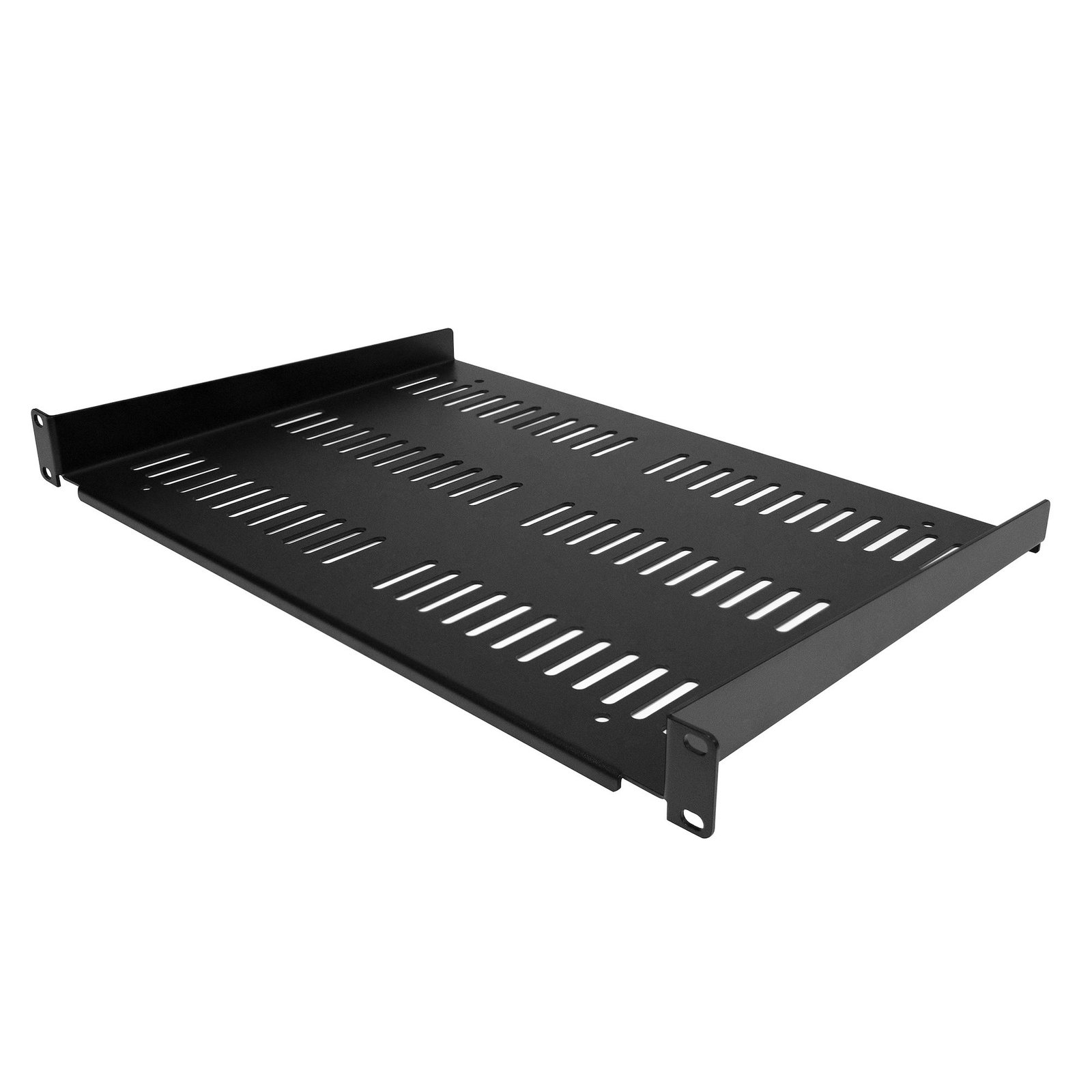 StarTech.com 1U Server Rack Shelf - Universal Vented Mount Cantilever Tray for 19" Network SHELF-1U-12-FIXED-V