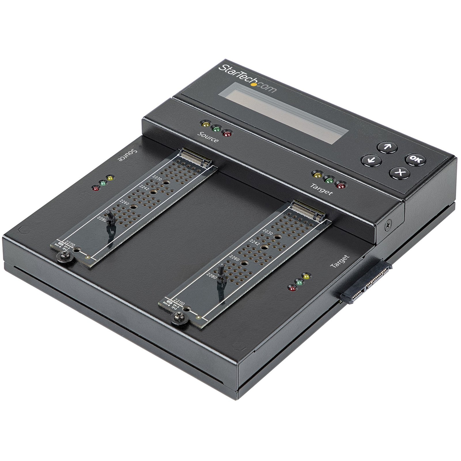 Startech StarTech.com Standalone M.2 SATA & NVMe Duplicator and Eraser - HDD/SSD Cloner/Wiper for SM2DUPE11