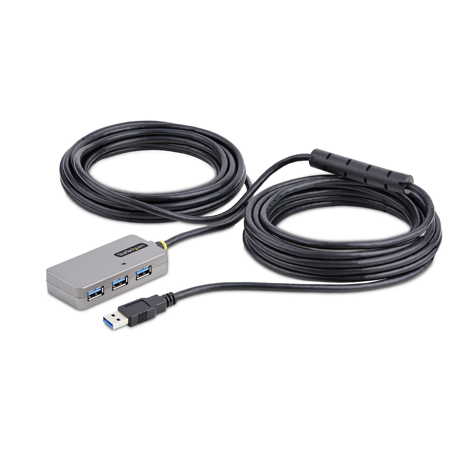 StarTech.com USB Extender Hub, 10m 3.0 Extension Cable with 4-Port USB-A Active/Bus Powered U01043-USB-EXTENDER