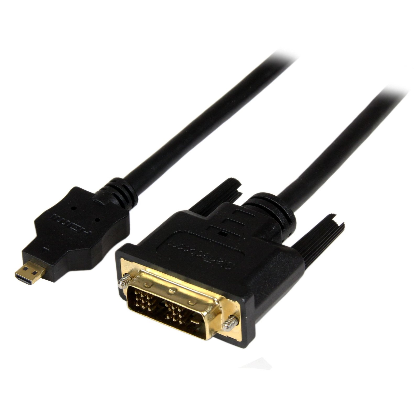 StarTech.com 6ft (2m) Micro HDMI to DVI Cable - Adapter - Type-D Device DVI-D Single Link HDDDVIMM2M