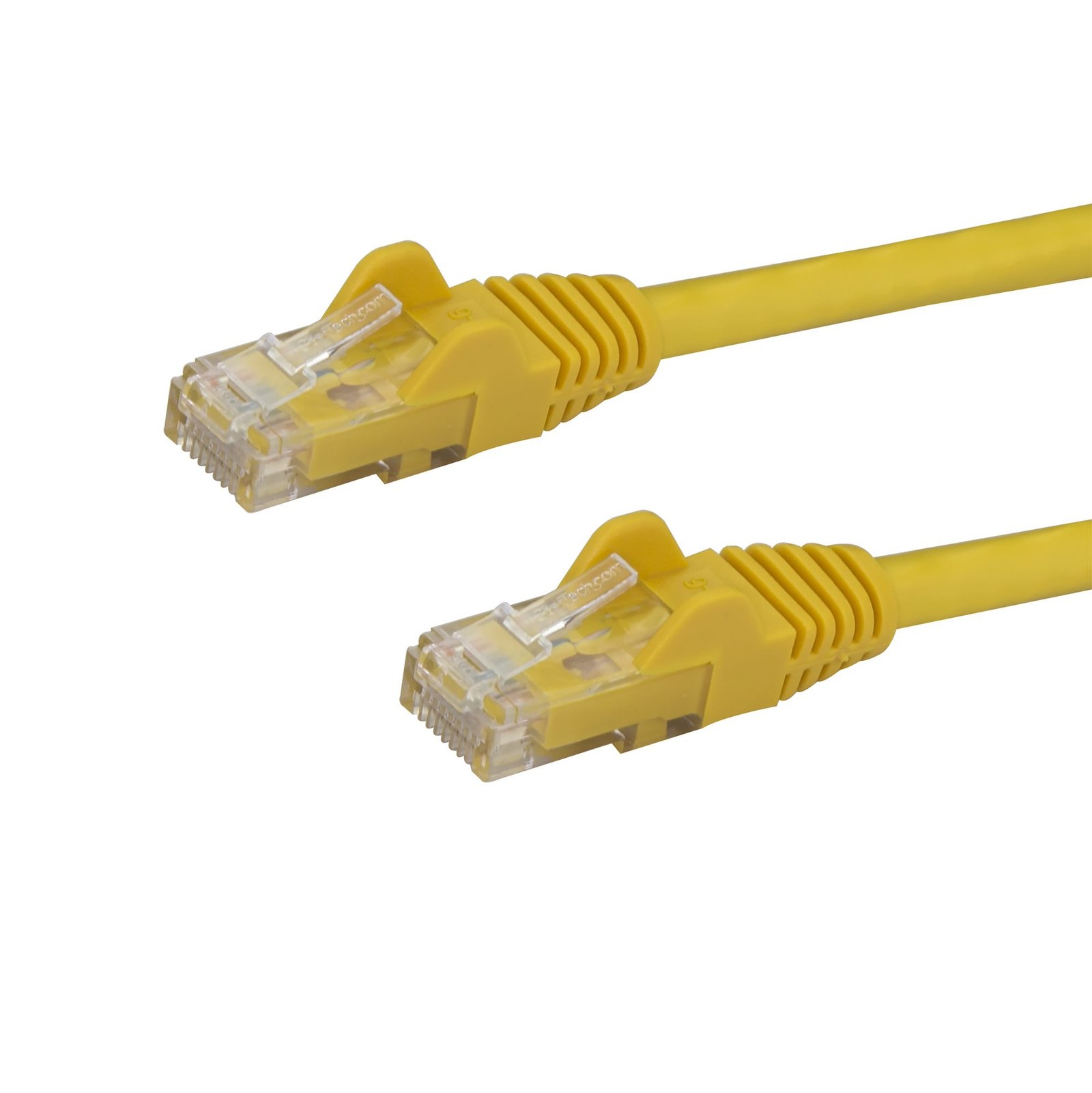 StarTech.com 2ft CAT6 Ethernet Cable - Yellow CAT 6 Gigabit Wire -250MHz 100W PoE RJ45 UTP N6PATCH2YL