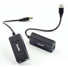 SMART Technologies CAT5-XT-1100 network extender transmitter & receiver Black