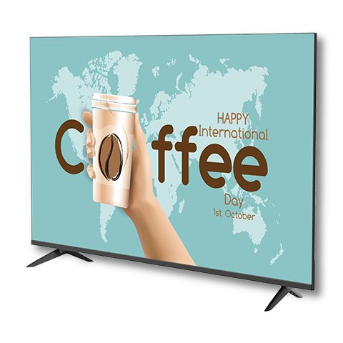 Sharp 4P-B50EJ2U TV 127 cm (50") 4K Ultra HD Black 300 cd/m²
