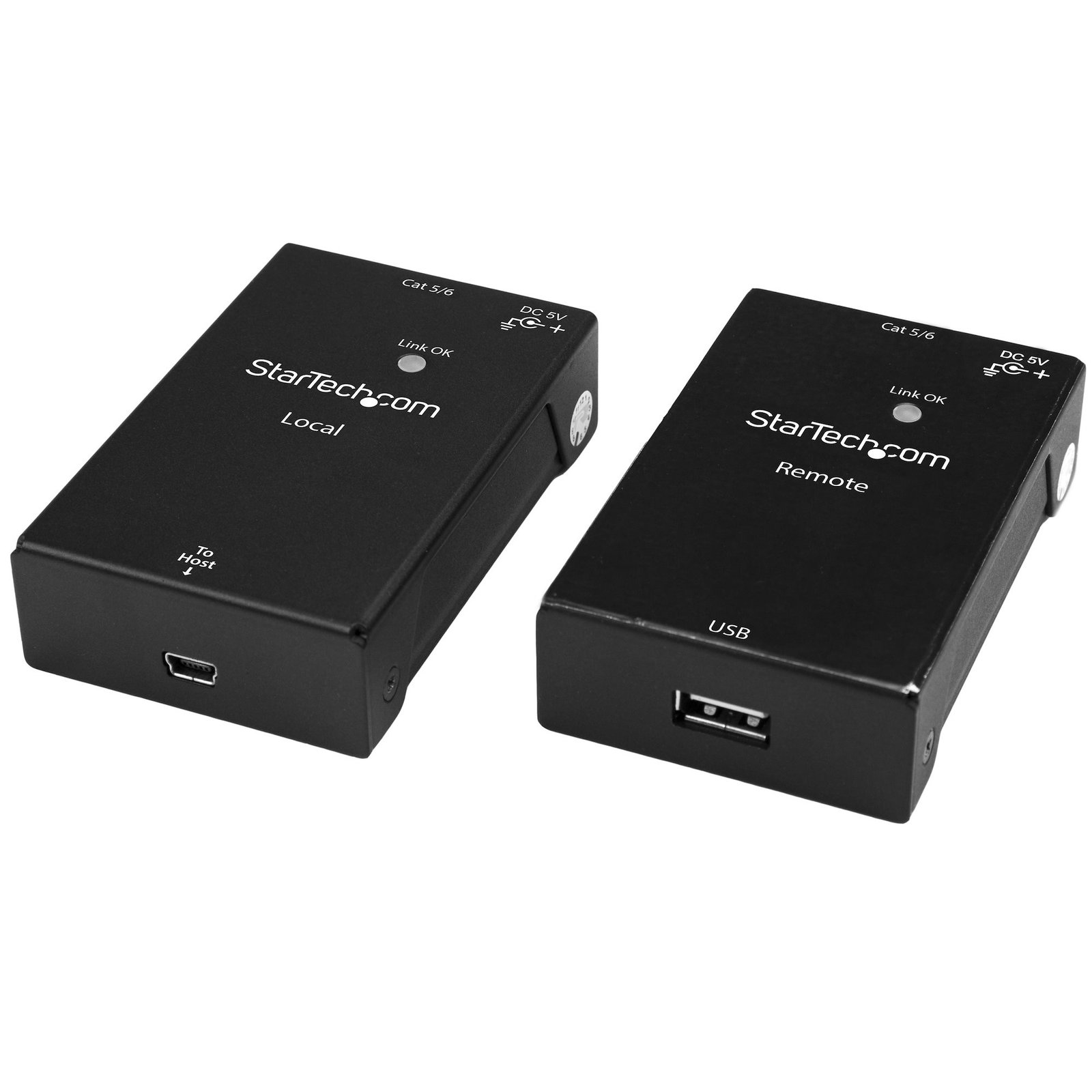 StarTech.com USB 2.0 Extender over Cat5e/Cat6 Cable (RJ45) - Up to 165ft (50m) - High Speed Port USB2001EXTV
