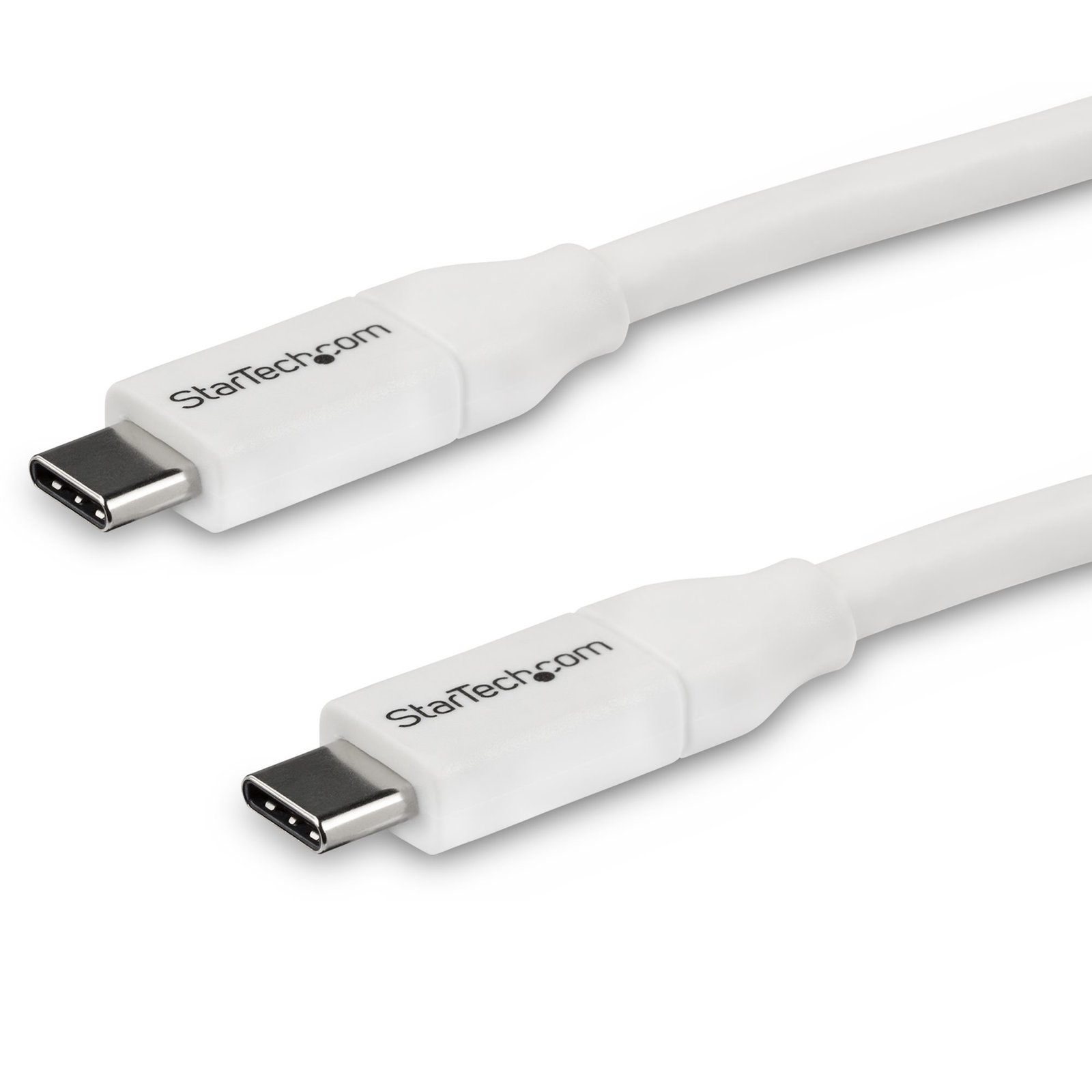 StarTech.com 13ft (4m) USB-C Fast Charging Cable, Charge & Sync, 100W (5A) PD, USB 2.0, USB-IF USB2C5C4MW