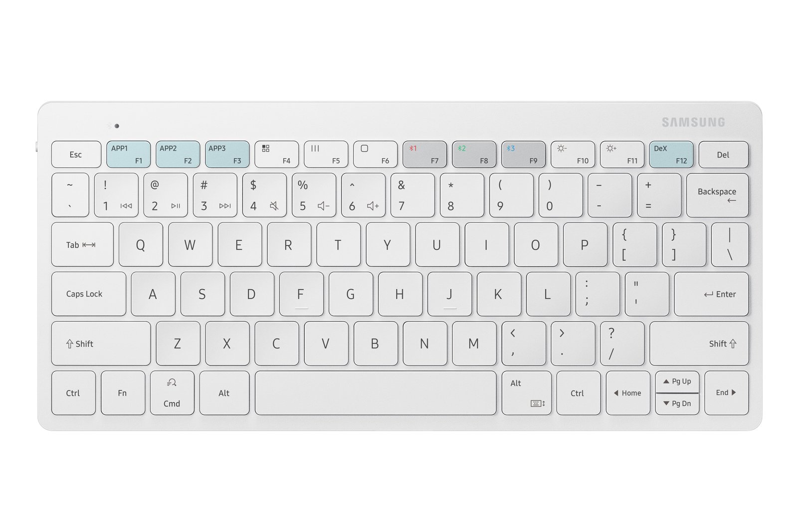 Samsung Smart Trio 500 keyboard Home Bluetooth QWERTY White EJ-B3400UWEGUS