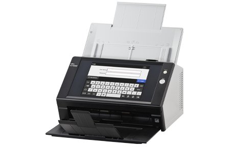Ricoh Fujitsu N7100E ADF scanner 600 x DPI A4 Black, Grey PA03706-B505