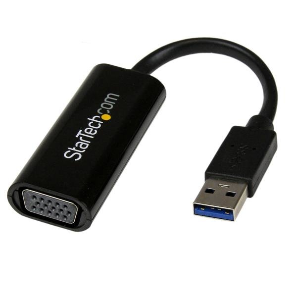 Startech StarTech.com USB 3.0 to VGA Adapter, Monitor Converter for Windows, Slim (no support USB32VGAES