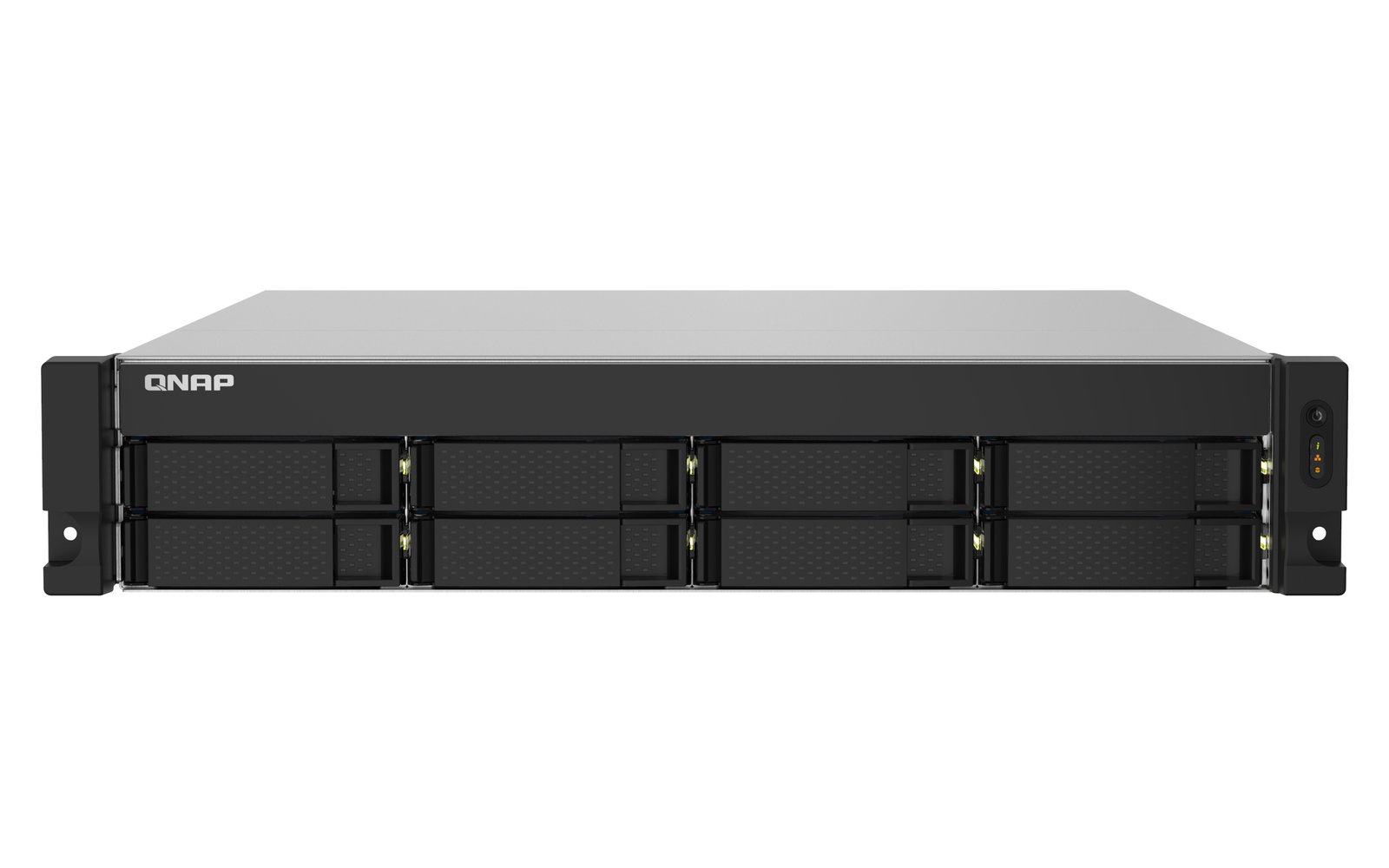 QNAP TS-832PXU-RP NAS Rack (2U) Annapurna Labs AL324 4 GB DDR4 0 TB Turbo System Aluminium, Black TS-832PXU-RP-4G-US