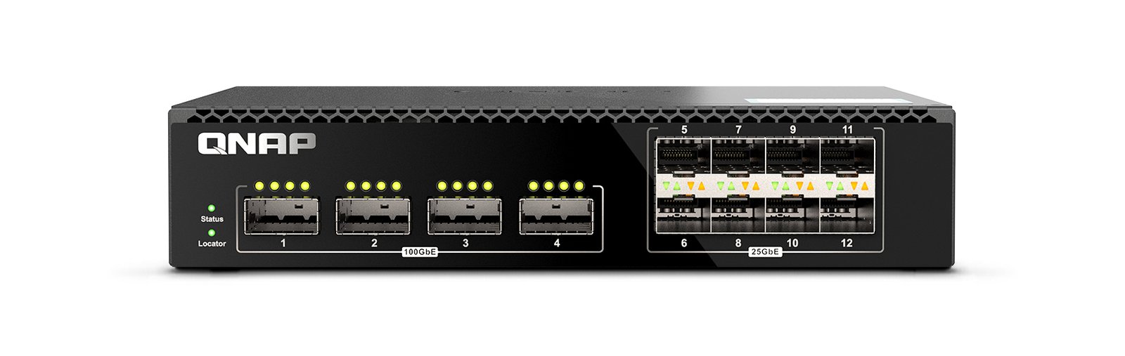 QNAP QSW-M7308R-4X network switch Managed L3 1U Black QSW-M7308R-4X-US