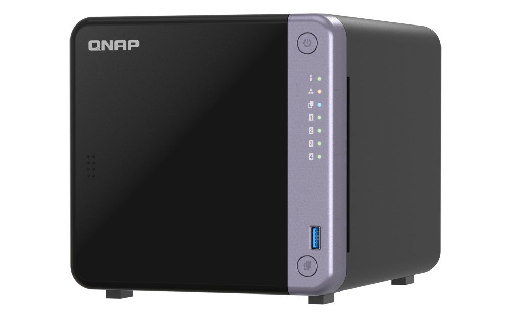 QNAP TS-432X-4G-US NAS/storage server Tower Alpine AL-524 4 GB DDR4 QTS Black