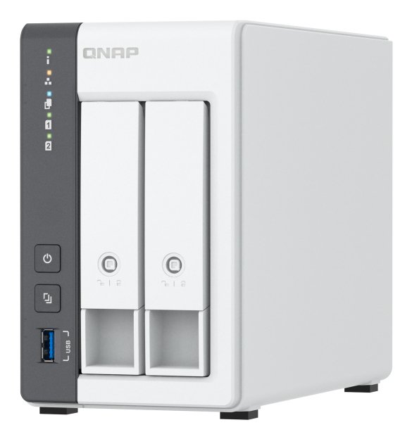 QNAP TS-216G-US NAS/storage server Tower Cortex-A Cortex-A55 4 GB 0 TB White