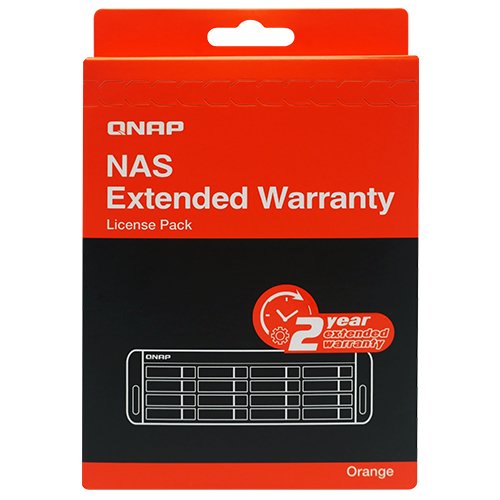 QNAP LIC-NAS-EXTW-ORANGE-2Y warranty/support extension 2 year(s) LIC-NAS-EXTWORANGE2Y