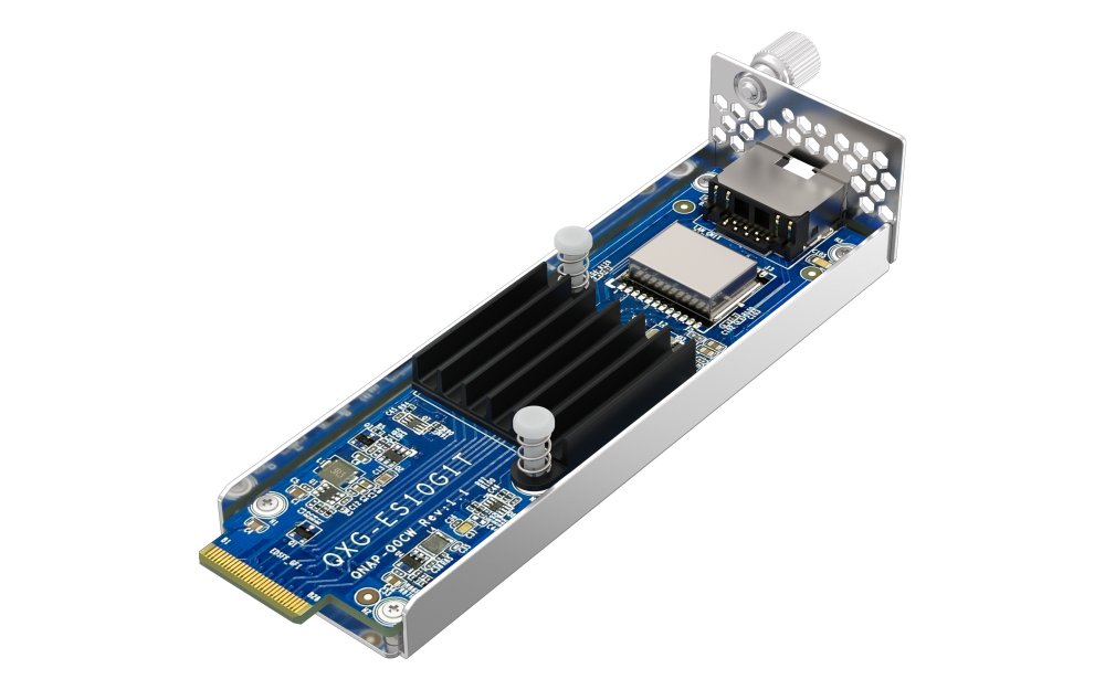 QNAP QXG-ES10G1T E1.S LAN Module network transceiver 10000 Mbit/s RJ-45