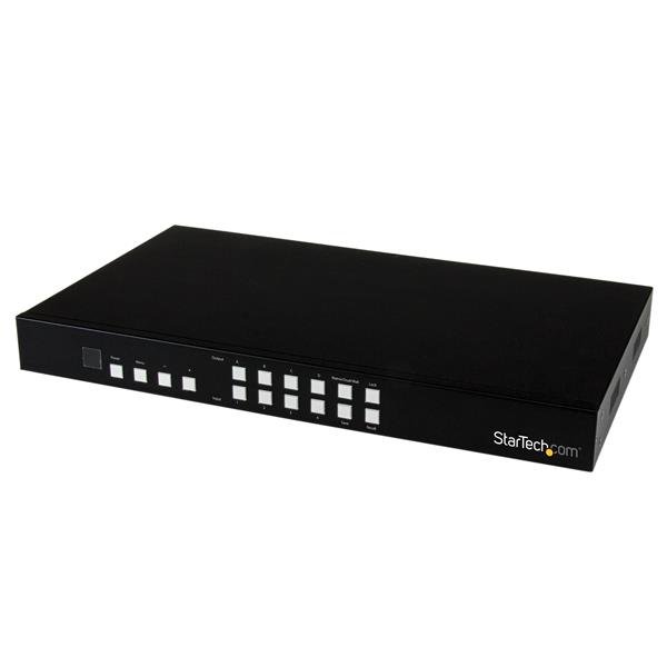 Startech StarTech.com 4x4 HDMI Matrix Switch with Picture-and-Picture Multiviewer or Video Wall - VS424HDPIP