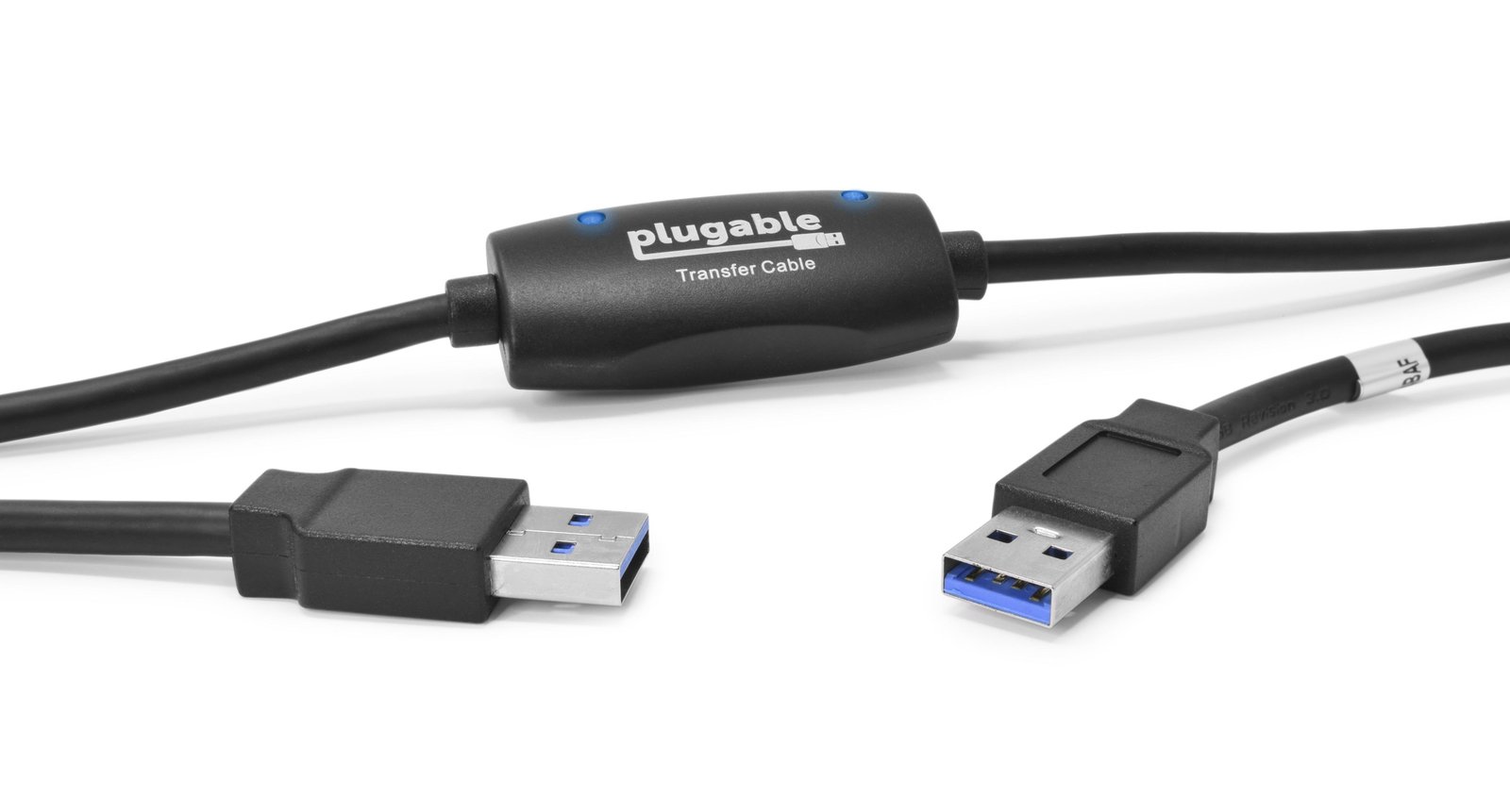 Plugable Technologies USB 3.0 Transfer Cable, Unlimited Use, Data Between 2 Windows PC's, USB3-TRAN