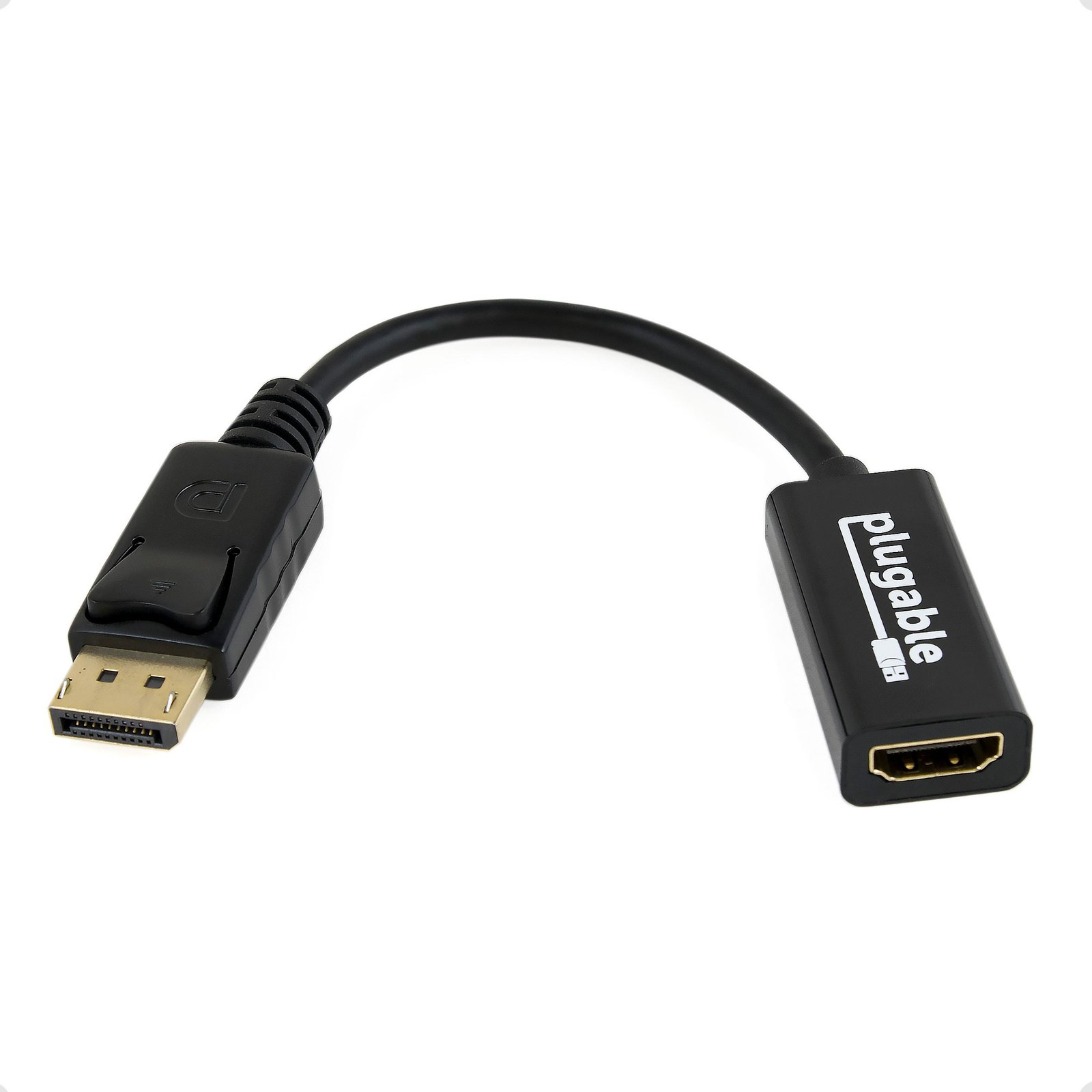 Plugable Technologies Passive DisplayPort to HDMI Adapter, Driverless, Compatible with Windows and DPM-HDMIF
