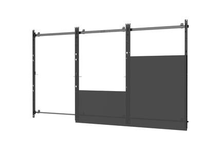 Peerless-AV Peerless DS-LEDIER-3X3 signage display mount Black