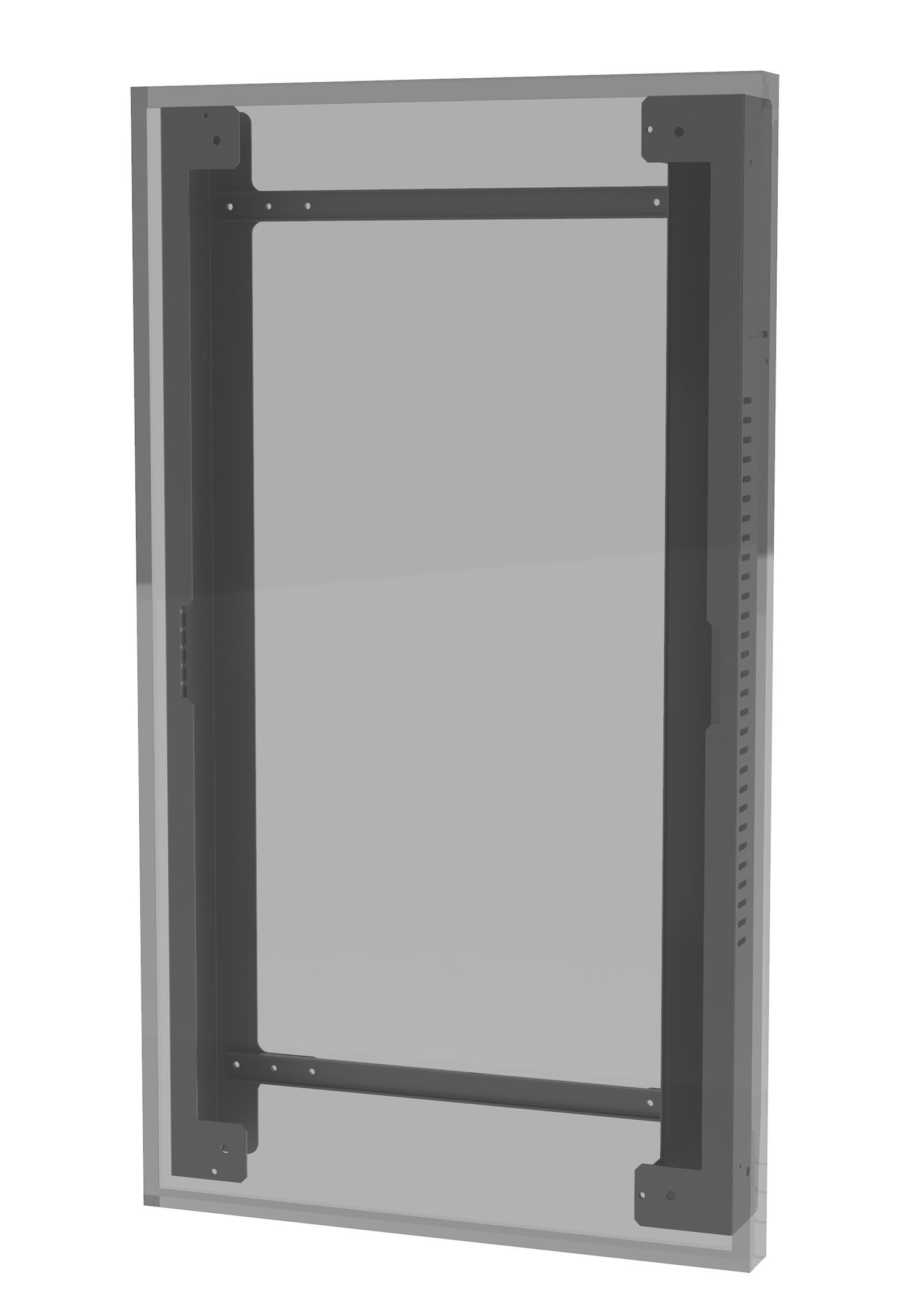 Peerless-AV Peerless EWP-55XE4F signage display mount 139.7 cm (55") Black EWP55XE4F