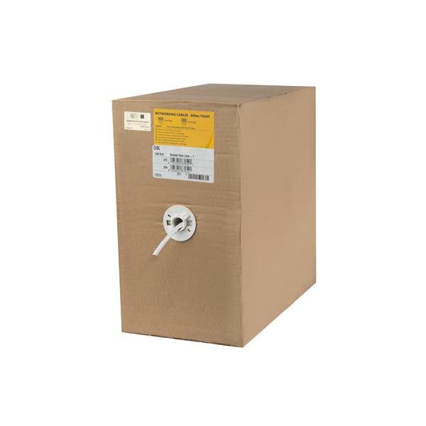 StarTech.com Bulk Cat6 Ethernet Cable - 1000 ft. - Stranded - CM-Rated for In-Wall Use - White WIRC6PATWHRL